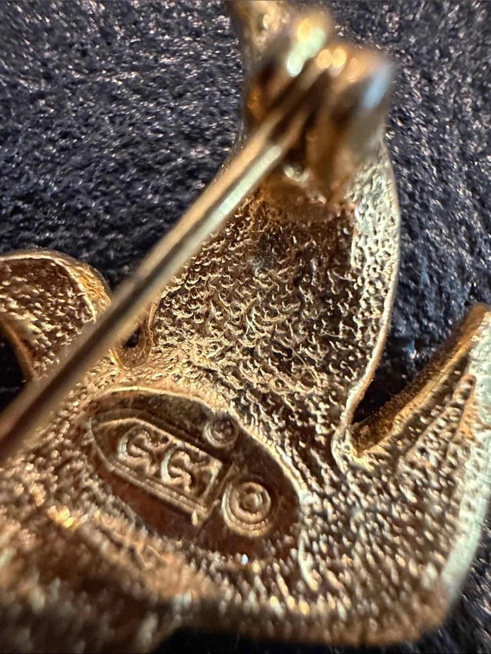 Gold Tone Crystal Dove Brooch - Women Jewelry